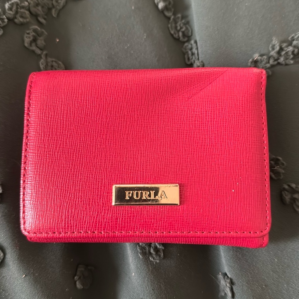 Furla trifold wallet